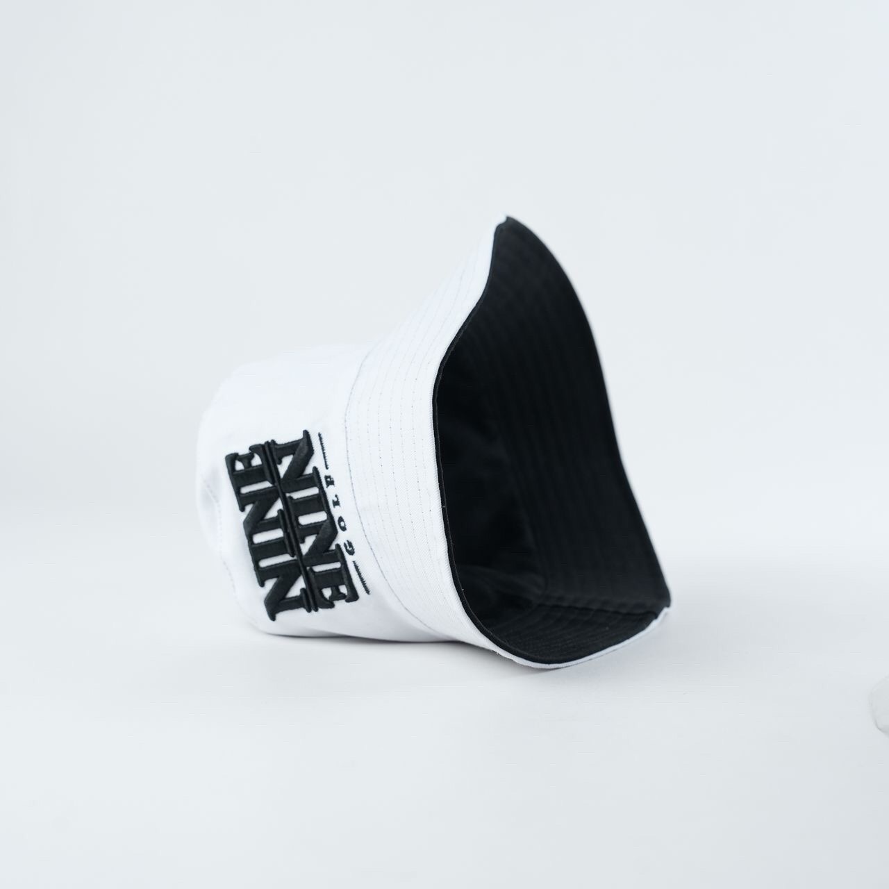 Reversible Bucket Hat - White/Black - Image 4